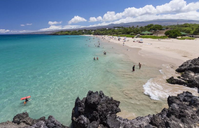 Hapuna Beach State Recreation Area, Hawaii, USA